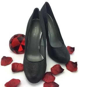 X-Appeal Black Heels Size 7